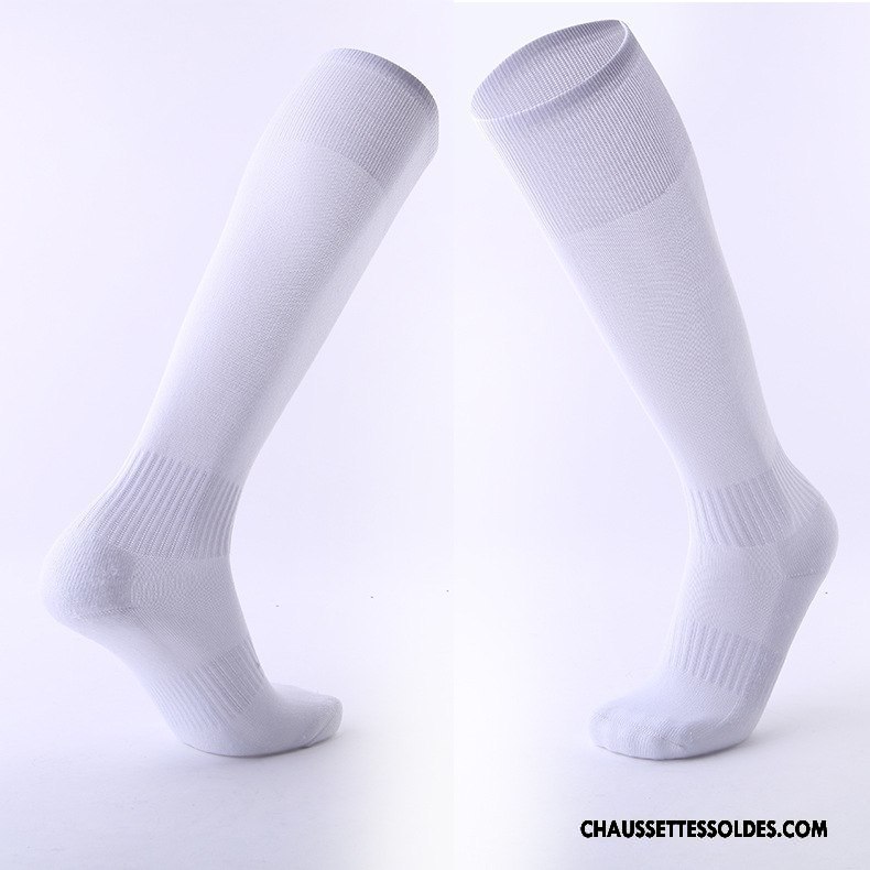 Chaussettes Longues Homme Long Stock Renforcé Porter Mouvement Serviette Absorber La Sueur Pure Bleu
