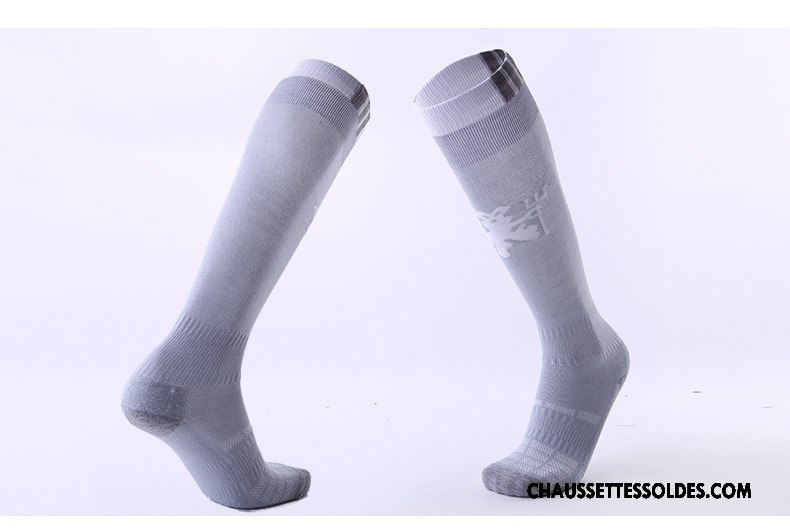 Chaussettes Longues Homme Long Stock Serviette Absorber La Sueur Renforcé Porter Mouvement Blanc