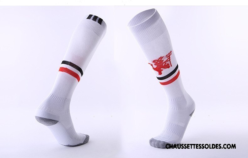 Chaussettes Longues Homme Long Stock Serviette Absorber La Sueur Renforcé Porter Mouvement Blanc