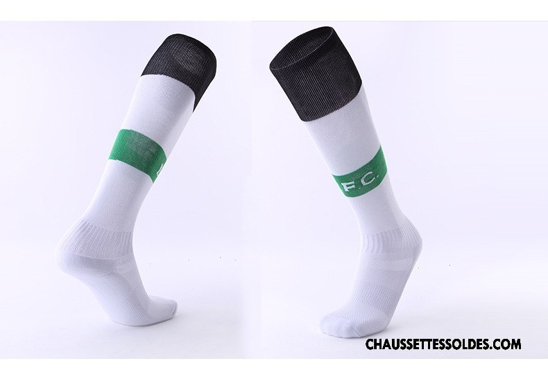 Chaussettes Longues Homme Long Stock Serviette Absorber La Sueur Renforcé Porter Mouvement Blanc