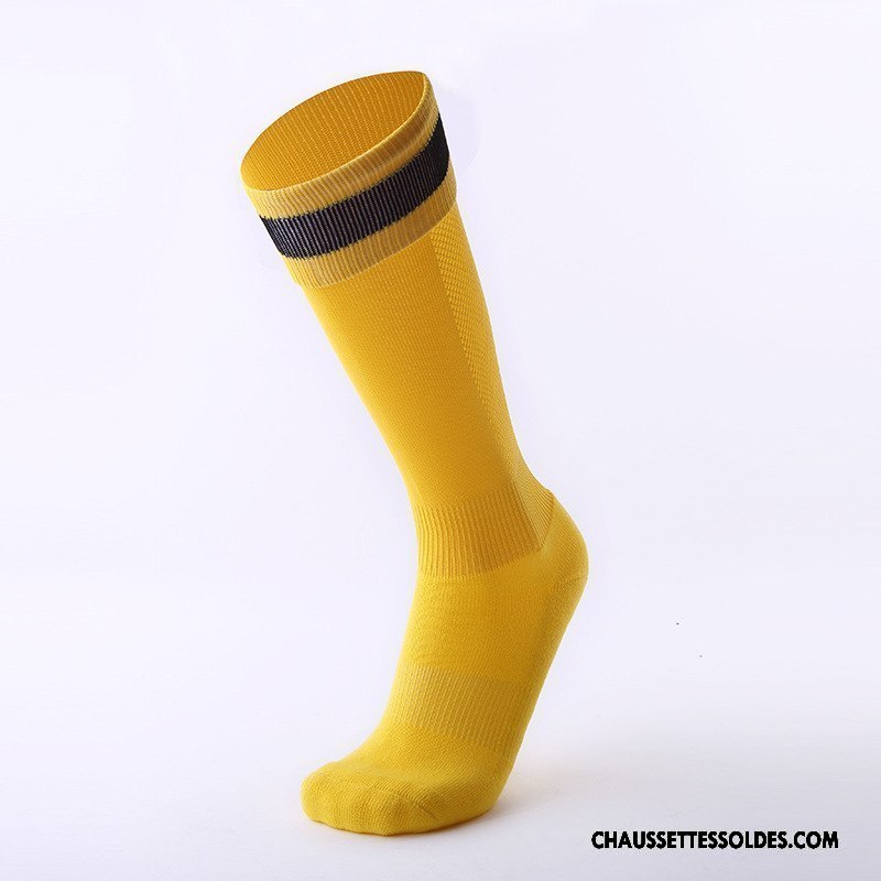 Chaussettes Longues Homme Long Stock Élastique Respirant Milieu Mouvement Porter Noir