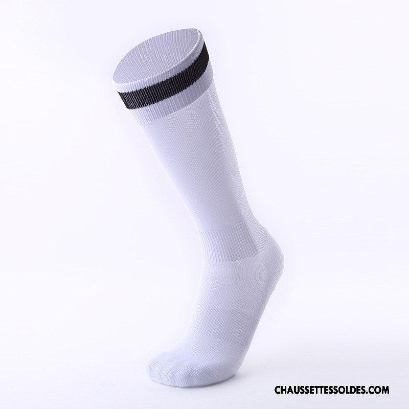 Chaussettes Longues Homme Long Stock Élastique Respirant Milieu Mouvement Porter Noir