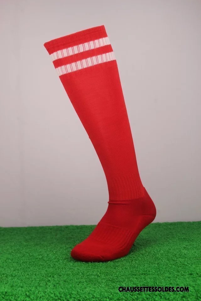 Chaussettes Longues Homme Mouvement Adulte Antidérapant Enfant Serviette Long Stock Blanc