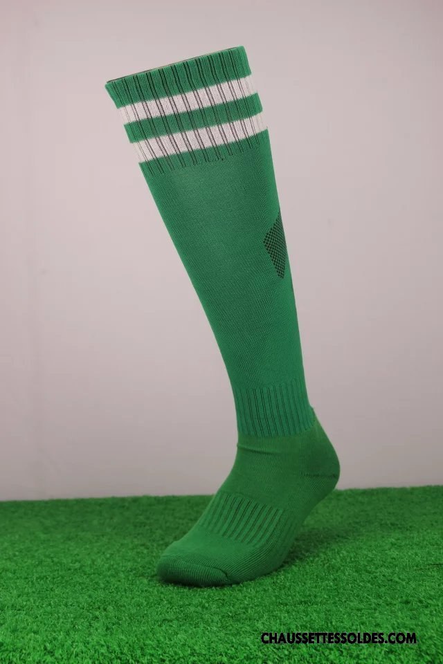 Chaussettes Longues Homme Mouvement Adulte Antidérapant Enfant Serviette Long Stock Blanc