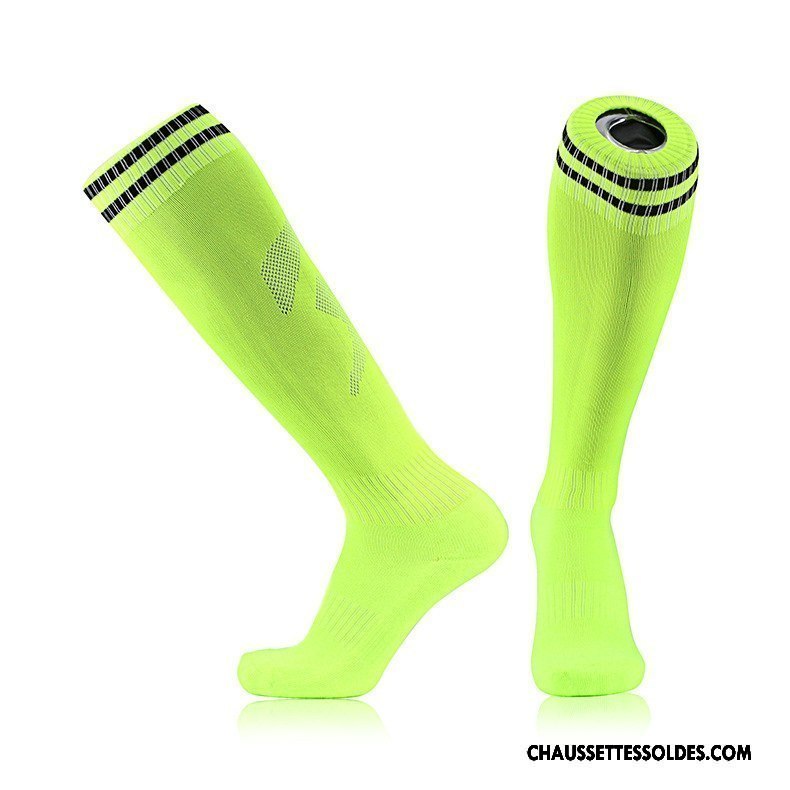 Chaussettes Longues Homme Mouvement Adulte Respirant Enfant Serviette Absorber La Sueur Jaune