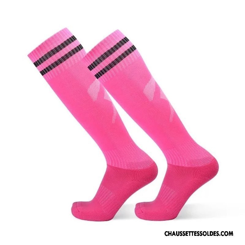 Chaussettes Longues Homme Mouvement Haute Matelassé Serviette Antidérapant Adulte Vert