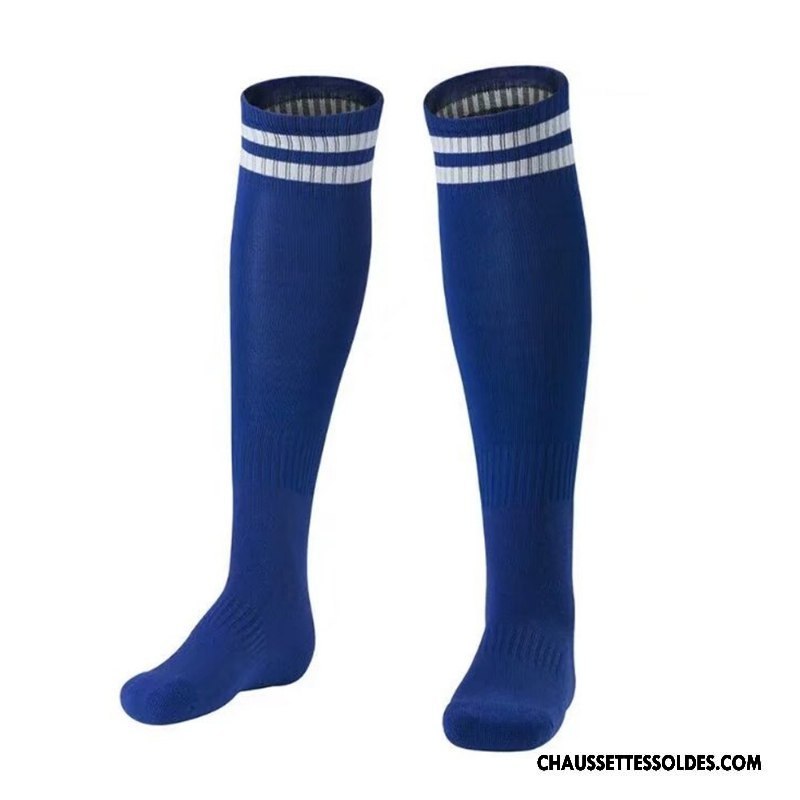 Chaussettes Longues Homme Mouvement Haute Matelassé Serviette Antidérapant Adulte Vert