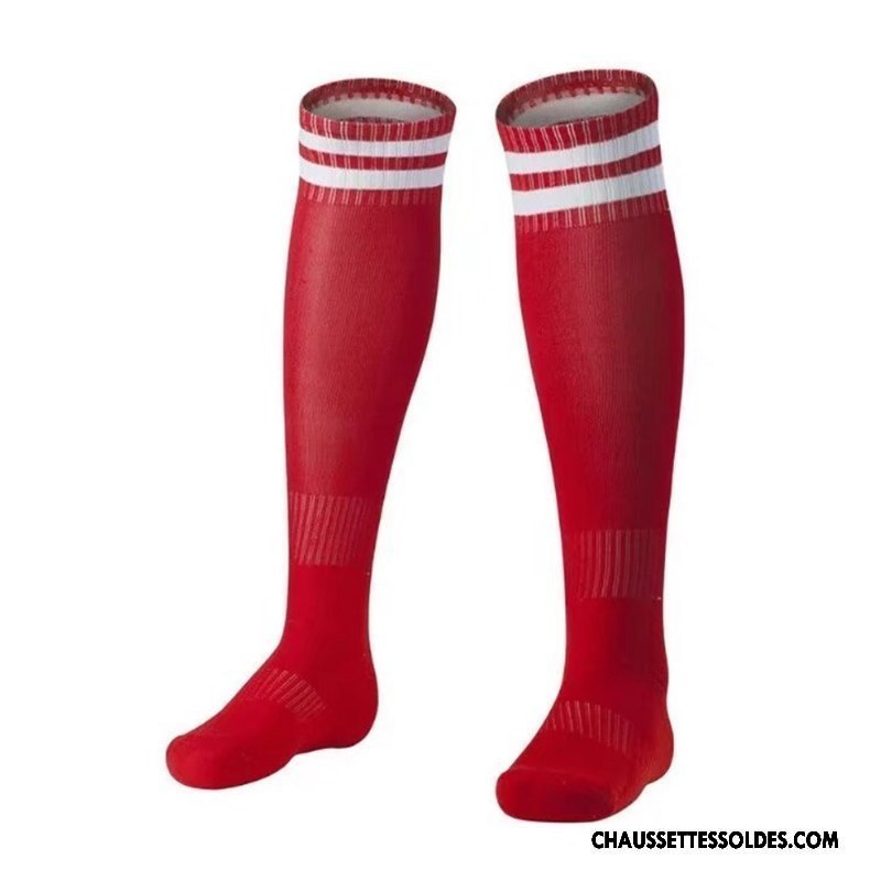Chaussettes Longues Homme Mouvement Haute Matelassé Serviette Antidérapant Adulte Vert