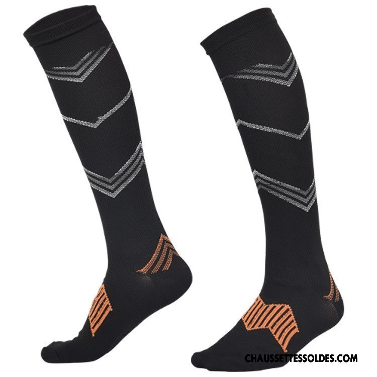Chaussettes Longues Homme Mouvement Running Séchage Rapide Basket Absorber La Sueur Décompression Gris