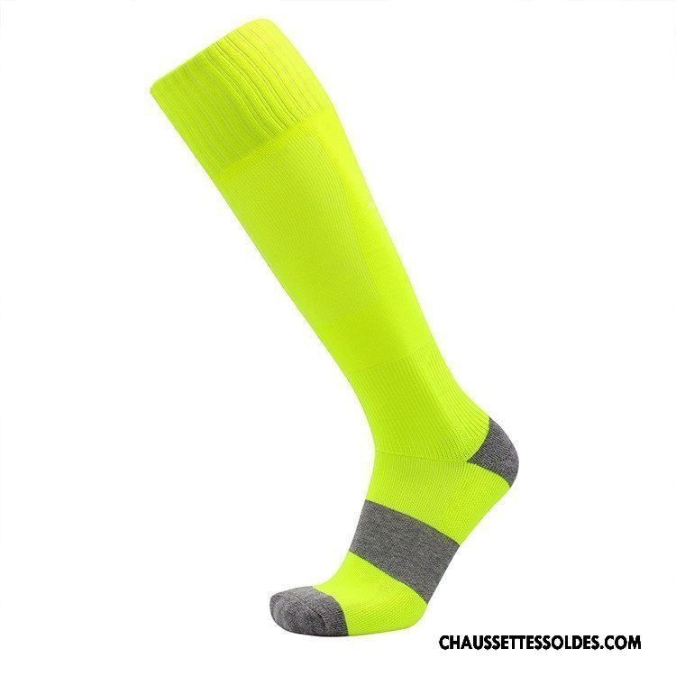Chaussettes Longues Homme Mouvement Serviette Antidérapant Noir