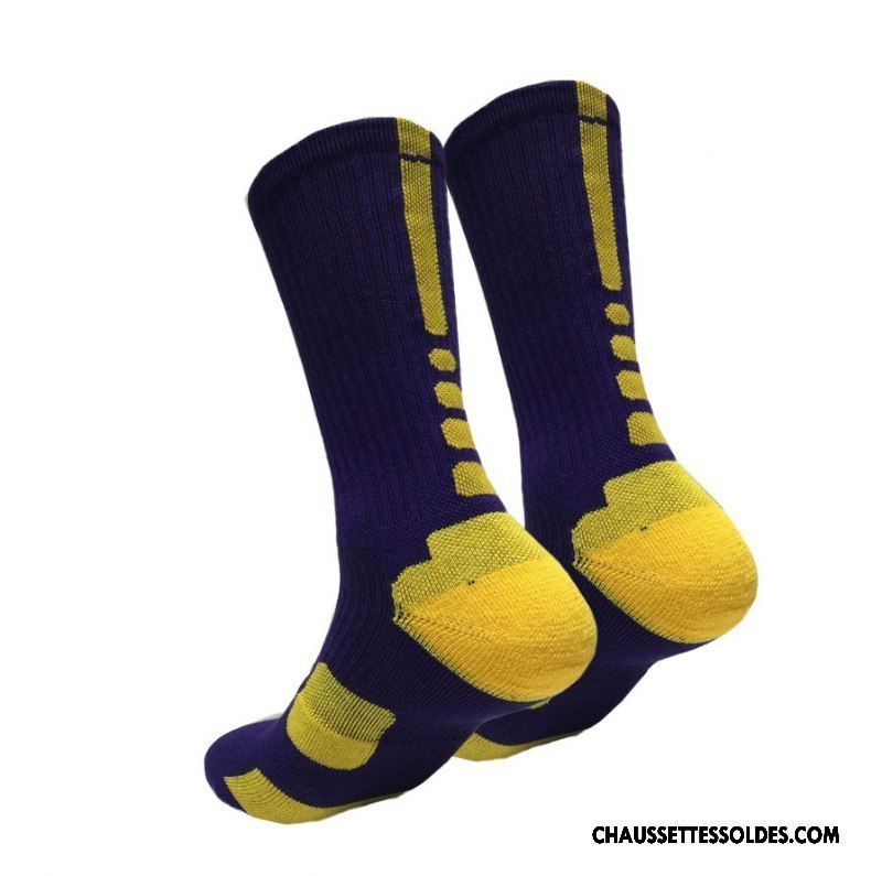 Chaussettes Longues Homme Métier Protection Basket Renforcé Serviette Long Stock Coloré
