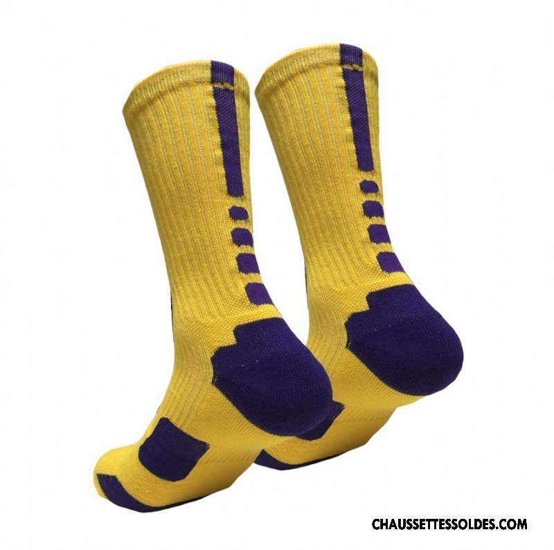 Chaussettes Longues Homme Métier Protection Basket Renforcé Serviette Long Stock Coloré