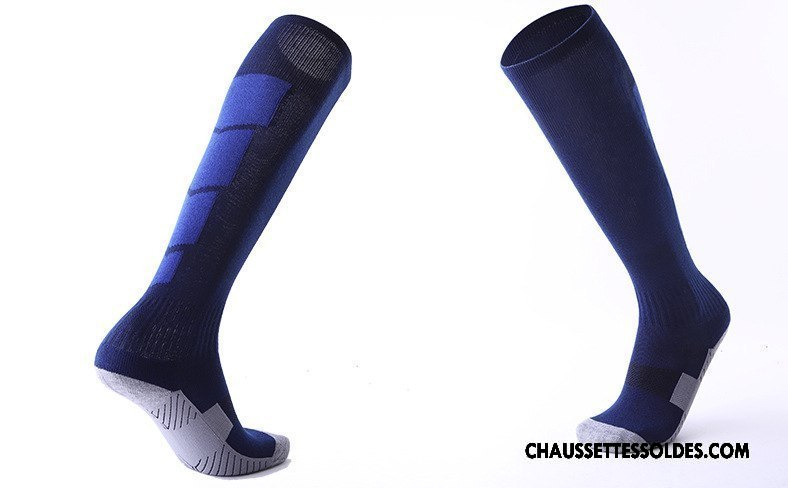Chaussettes Longues Homme Porter Antidérapant Serviette Renforcé Mouvement Absorber La Sueur Rouge