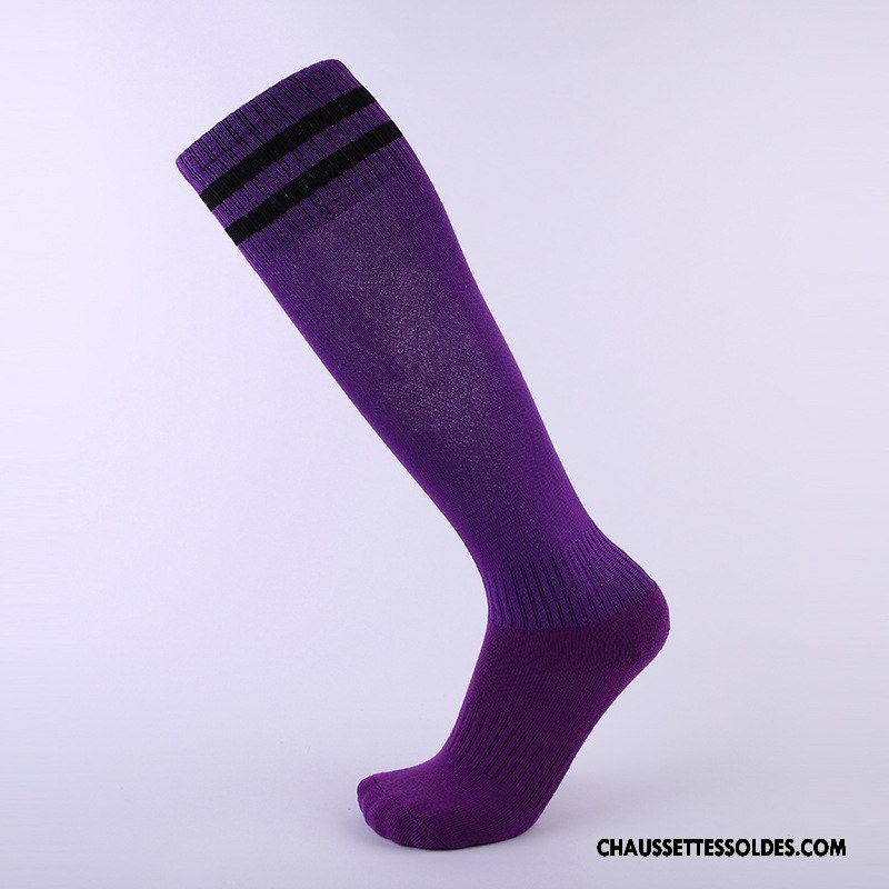 Chaussettes Longues Homme Porter Mouvement Long Stock Antidérapant Milieu Serviette Jaune