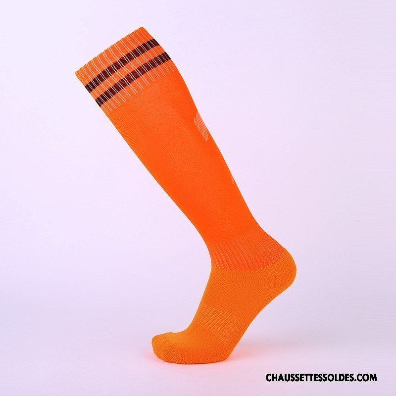 Chaussettes Longues Homme Porter Mouvement Long Stock Antidérapant Milieu Serviette Jaune