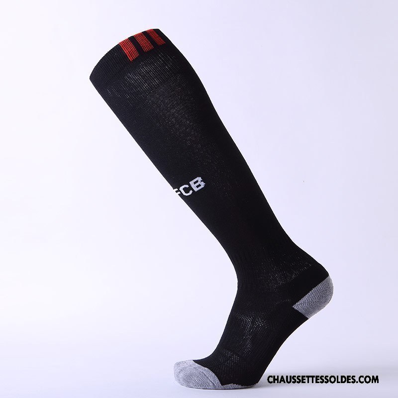 Chaussettes Longues Homme Renforcé Entraînement Mouvement Long Stock Antidérapant Adulte Bleu