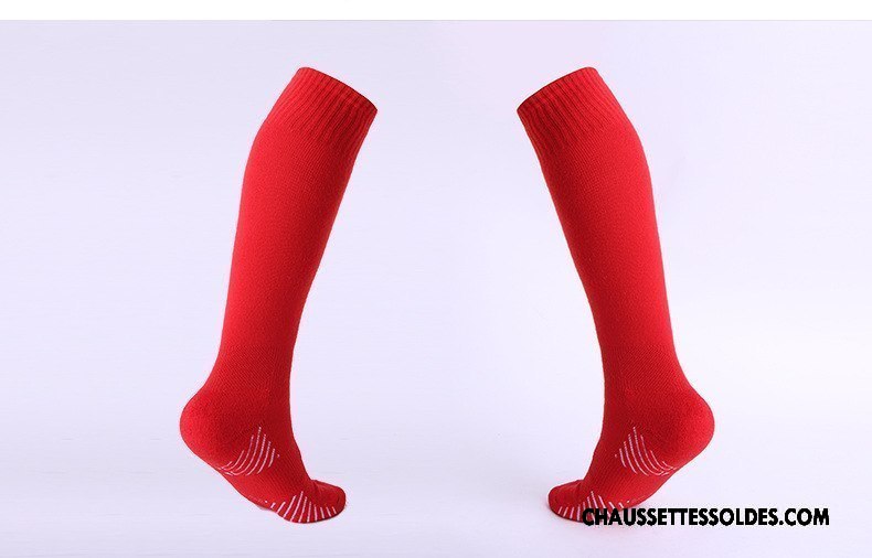 Chaussettes Longues Homme Renforcé Serviette Long Stock Porter Le Nouveau Absorber La Sueur Pure Noir