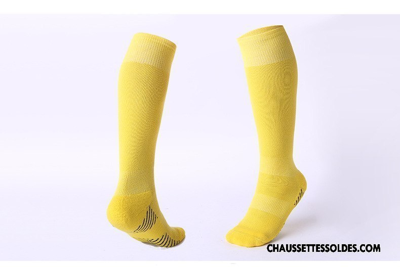 Chaussettes Longues Homme Renforcé Serviette Long Stock Porter Le Nouveau Absorber La Sueur Pure Noir