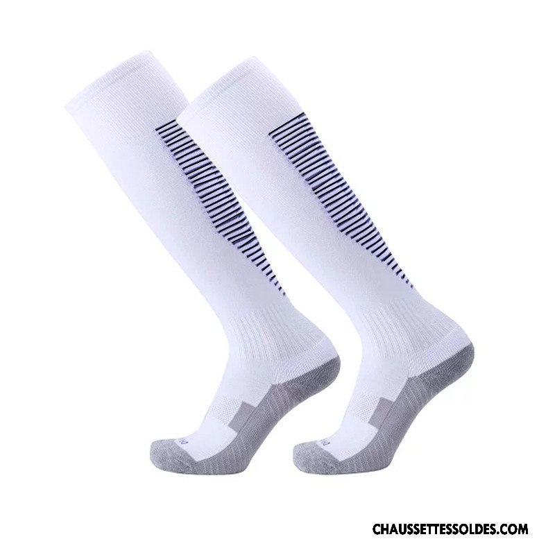 Chaussettes Longues Homme Respirant Adulte Absorber La Sueur Haute Mouvement Long Stock Bleu