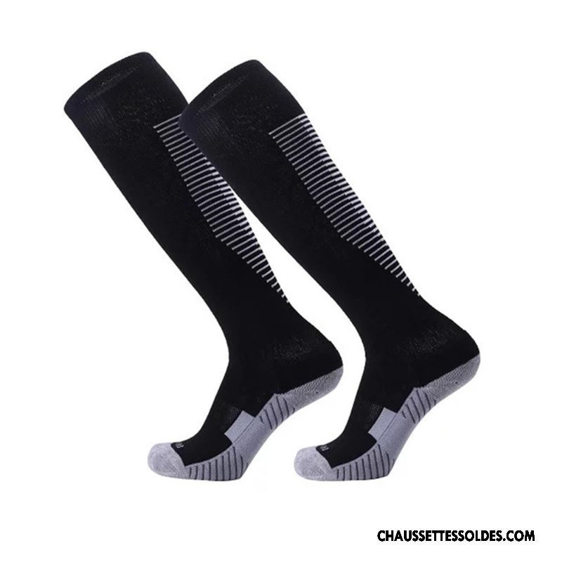Chaussettes Longues Homme Respirant Adulte Absorber La Sueur Haute Mouvement Long Stock Bleu