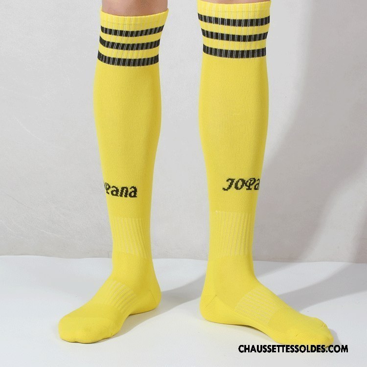 Chaussettes Longues Homme Serviette Entraînement Jaune