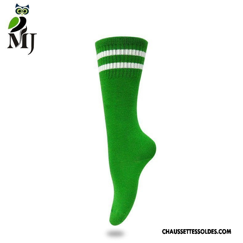 Chaussettes Longues Homme Élastique Respirant Bouddha Absorber La Sueur Légère Mouvement Vert