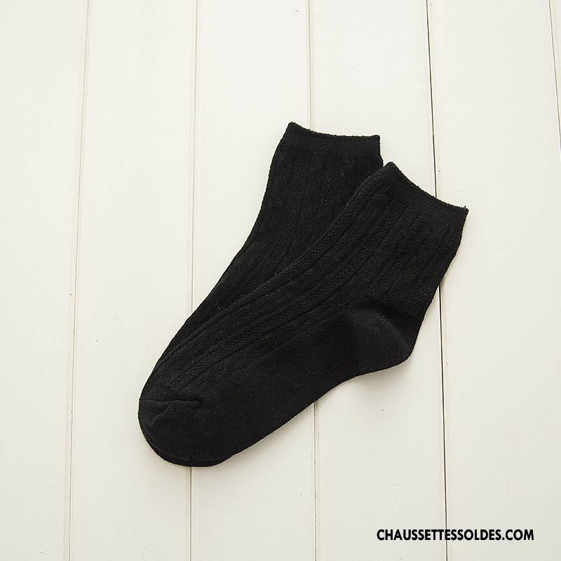 Chaussettes Mi Hautes Femme 100% Coton Milieu Nouvelles Arrivées Pure Rose