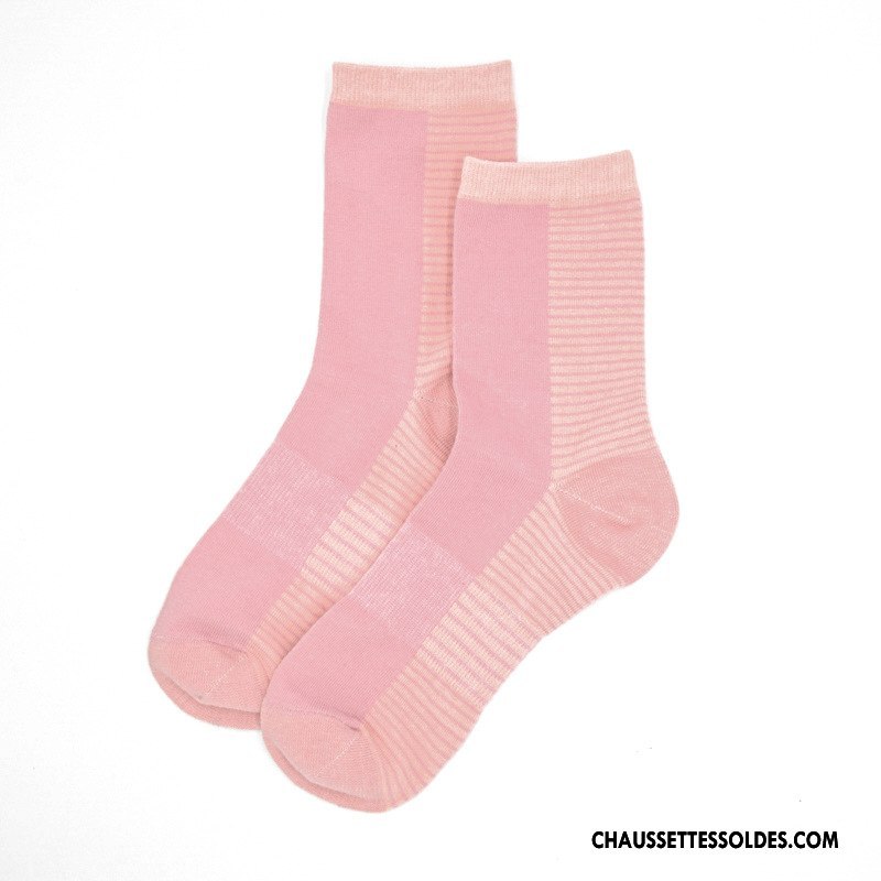 Chaussettes Mi Hautes Femme 100% Coton Style Chaud Hiver Matelassé L'automne Chaussettes En Coton Vert
