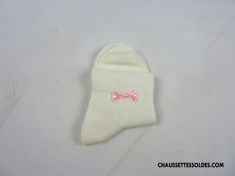 Chaussettes Mi Hautes Femme Chaussettes En Coton Anti-odeur Milieu Fluide Doux Bouche Libre Casual Rose Impression