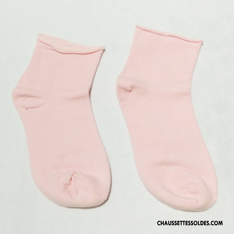 Chaussettes Mi Hautes Femme Chaussettes En Coton Dame Ourlet Tous Les Assortis Nouvelles Arrivées Court Pure Jaune