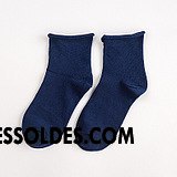 Chaussettes Mi Hautes Femme Chaussettes En Coton Dame Ourlet Tous Les Assortis Nouvelles Arrivées Court Pure Jaune