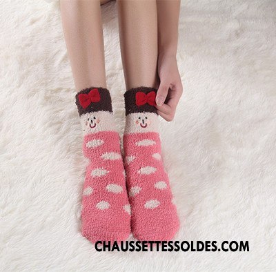 Chaussettes Mi Hautes Femme Dame Boite Cadeau Renforcé Milieu Serviette Hiver Or