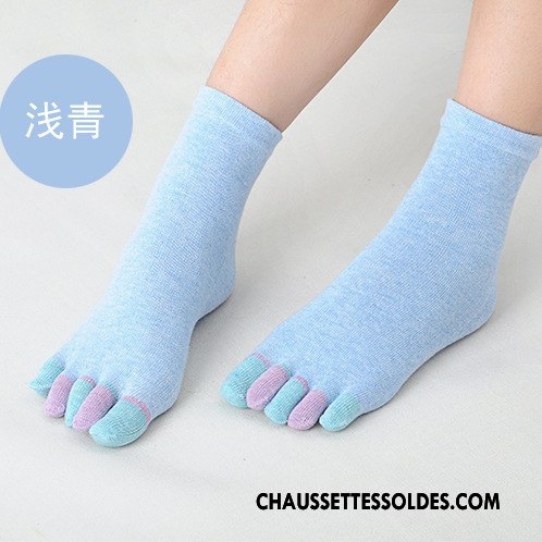 Chaussettes Mi Hautes Femme Dame Coton Bio Milieu Hiver 100% Coton L'automne Couleurs De Bonbons Rose
