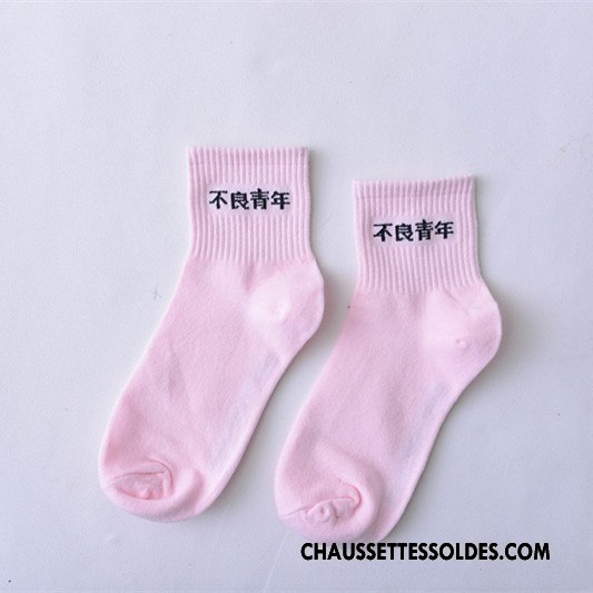 Chaussettes Mi Hautes Femme Homme Courte Drôle Marque De Tendance Art Mouvement