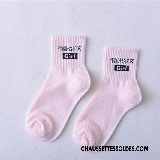 Chaussettes Mi Hautes Femme Homme Courte Drôle Marque De Tendance Art Mouvement