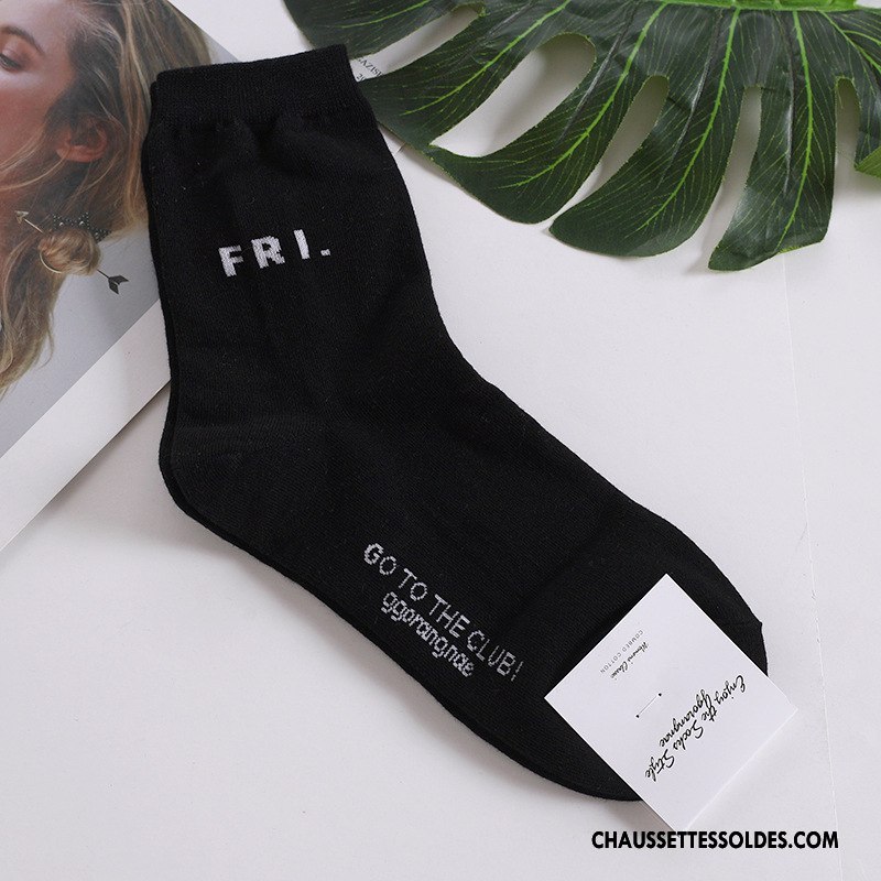 Chaussettes Mi Hautes Femme Importer Authentique Dame Coton Bio Long Stock Haute Cintrée Rose