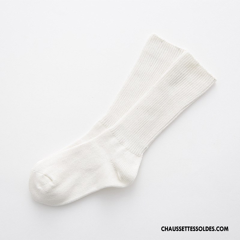Chaussettes Mi Hautes Femme L'automne Milieu Hiver Nouvelles Arrivées Couleurs De Bonbons Marron / Brun