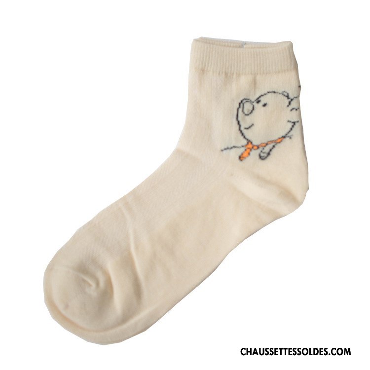 Chaussettes Mi Hautes Femme Livraison Gratuite Chaussettes En Coton Gros Nouvelles Arrivées Été 100% Coton Bleu