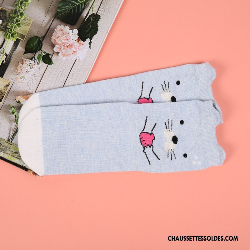 Chaussettes Mi Hautes Femme Manuel Absorber La Sueur Milieu Toutes Les Saisons Naturel Respirant Gris