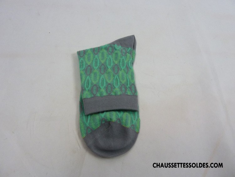 Chaussettes Mi Hautes Femme Milieu Hiver Confortable Mode Fluide Doux Chaussettes En Coton Impression