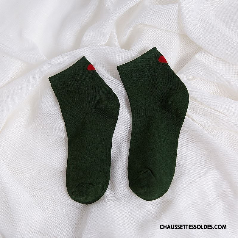 Chaussettes Mi Hautes Femme Milieu Nouvelles Arrivées Chaussettes En Coton L'automne Matelassé Hiver Blanc