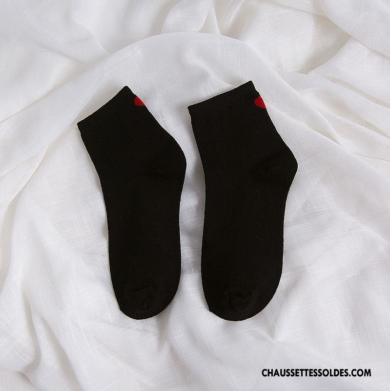 Chaussettes Mi Hautes Femme Milieu Nouvelles Arrivées Chaussettes En Coton L'automne Matelassé Hiver Blanc