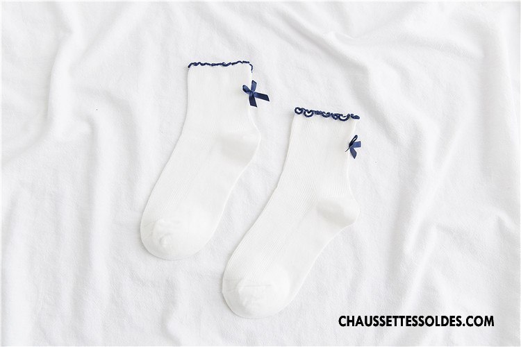 Chaussettes Mi Hautes Femme Nouvelles Arrivées Chaussette Courte 100% Coton Bois Coton Bio Ourlet Jaune