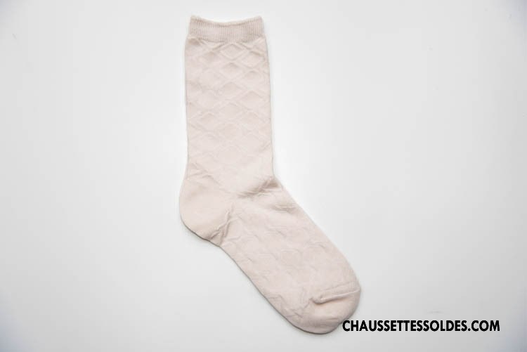 Chaussettes Mi Hautes Femme Style National Nouvelles Arrivées Hiver Dame L'automne Coton Bio Vert Foncé Couleurs De Bonbons