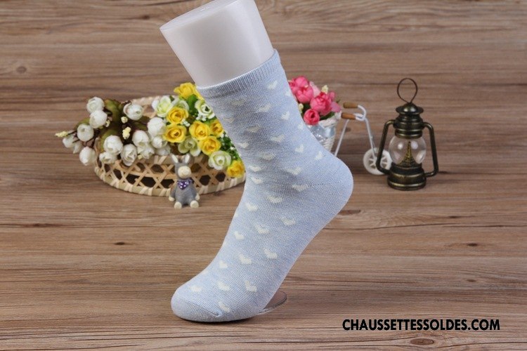 Chaussettes Mi Hautes Femme Vente Chaude Milieu Chaussettes En Coton Violet