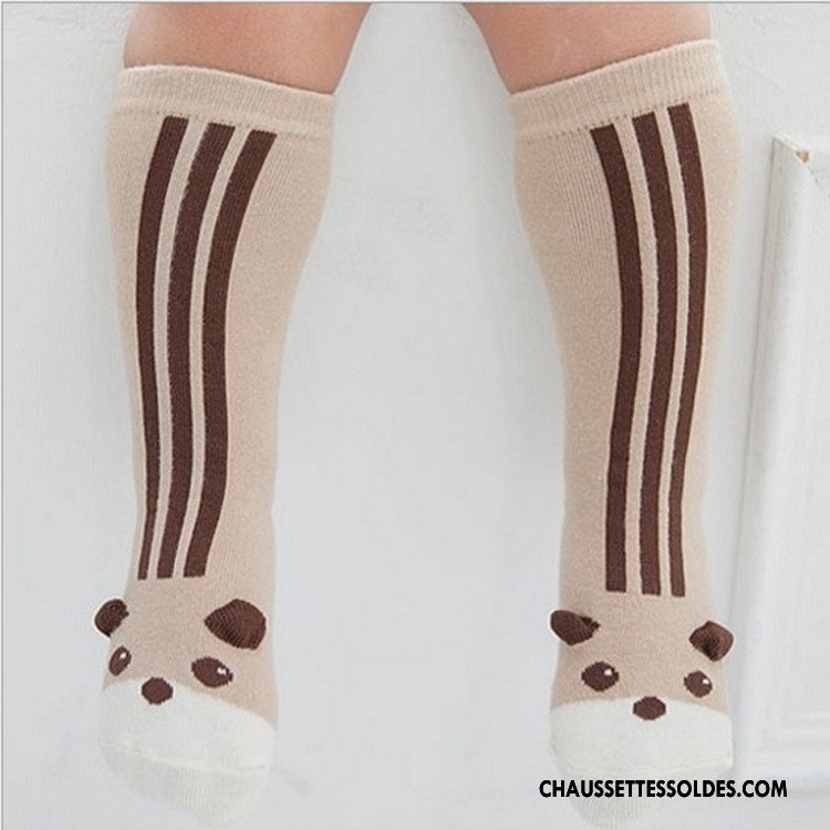 Chaussettes Mi Hautes Fille Animal Le Nouveau Bébé Chaussettes En Coton Dessin Animé Milieu Rose
