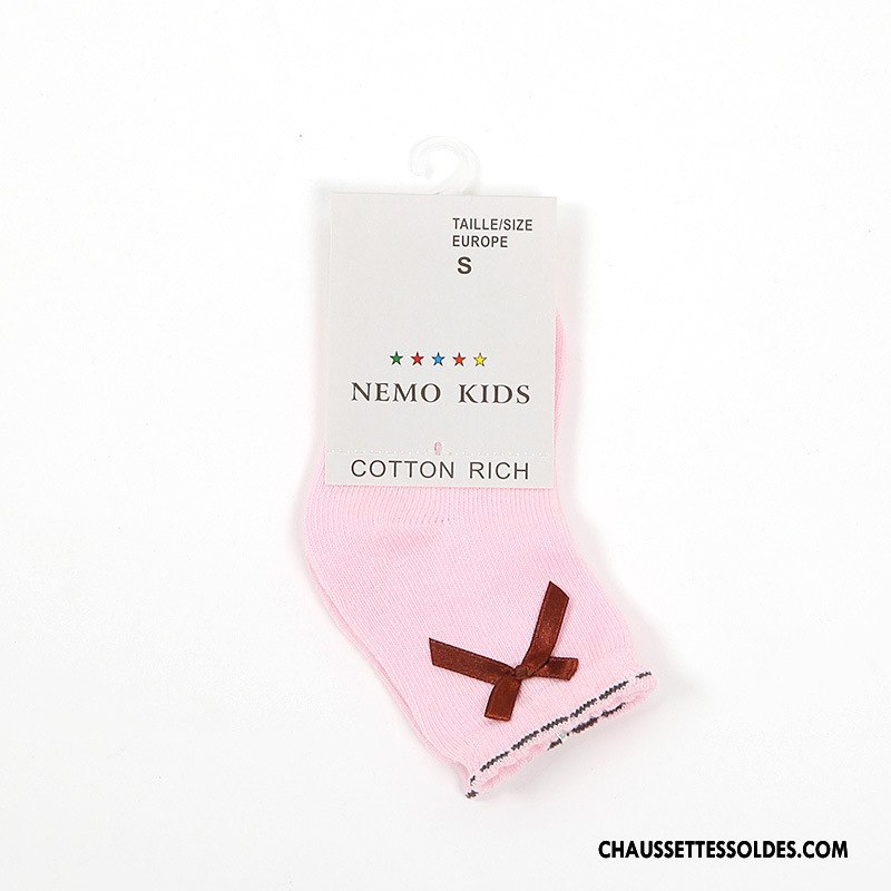 Chaussettes Mi Hautes Fille Bébé Femme Bouche Libre Printemps Enfant L'automne Pure Violet