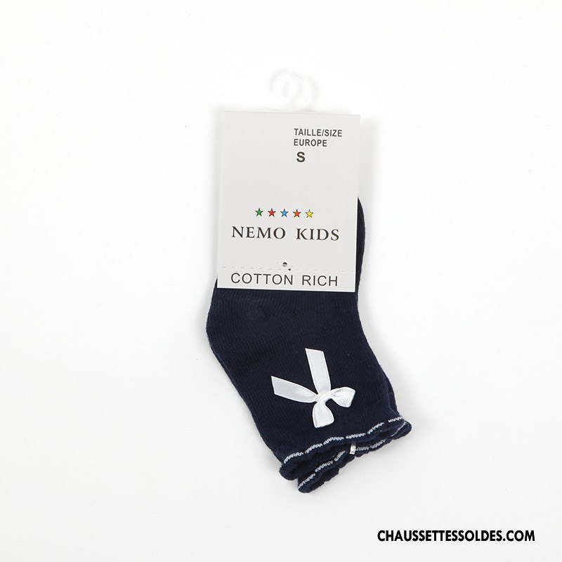 Chaussettes Mi Hautes Fille Bébé Femme Bouche Libre Printemps Enfant L'automne Pure Violet