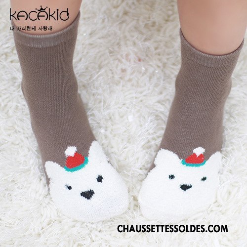 Chaussettes Mi Hautes Fille Chaussette Courte Noël Chaussettes En Coton Enfant Homme Le Nouveau Bordeaux