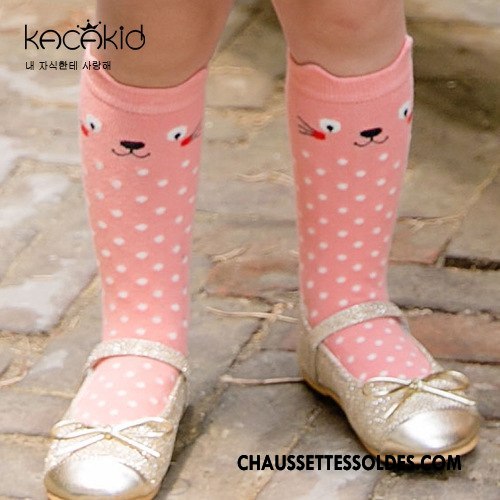 Chaussettes Mi Hautes Fille Dessin Animé Dimensionnel Enfant Homme Femme Printemps Vert